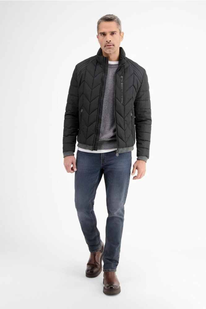 GEWATTEERDE BLOUSON MET FUNCTIONALITEIT 2497015 290 BLACK